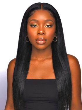 22 Inches Straight Human Hair Wig